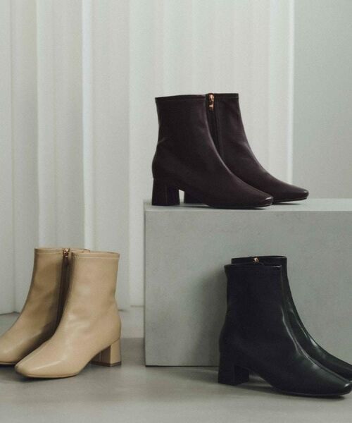 OPAQUE.CLIP / オペーク ドット クリップ ブーツ（ショート丈） | ベーシックショートブーツ【THEシリーズ/抗菌防臭加工】 | 詳細15