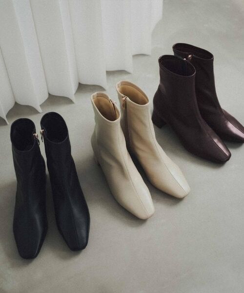 OPAQUE.CLIP / オペーク ドット クリップ ブーツ（ショート丈） | ベーシックショートブーツ【THEシリーズ/抗菌防臭加工】 | 詳細17