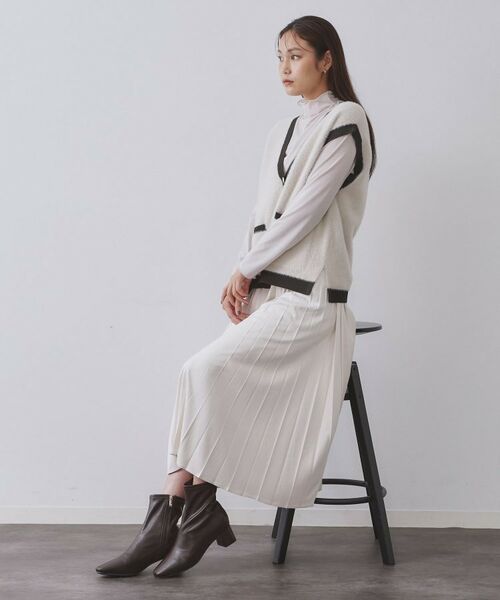 OPAQUE.CLIP / オペーク ドット クリップ ブーツ（ショート丈） | ベーシックショートブーツ【THEシリーズ/抗菌防臭加工】 | 詳細3