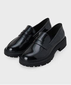 OPAQUE.CLIP / オペーク ドット クリップ パンプス | ボリュームソールコインローファーシューズ