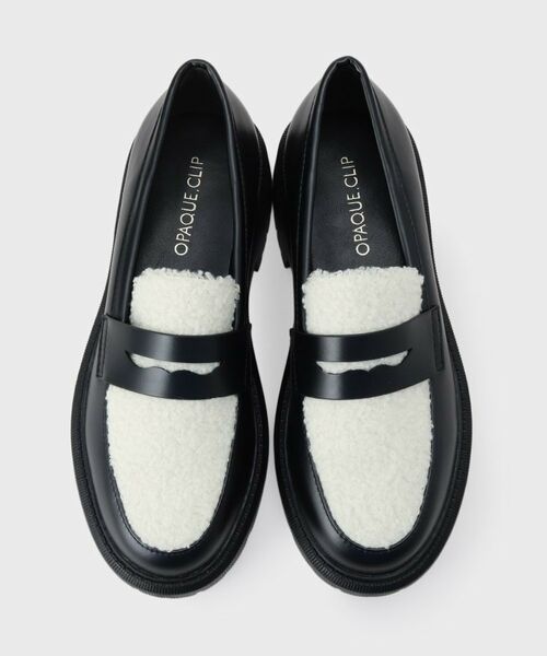 OPAQUE.CLIP / オペーク ドット クリップ パンプス | ボリュームソールコインローファーシューズ | 詳細5