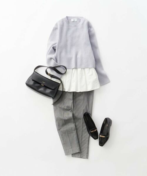 OPAQUE.CLIP / オペーク ドット クリップ パンプス | 【抗菌防臭加工】メタルバーエナメルローファーシューズ | 詳細7