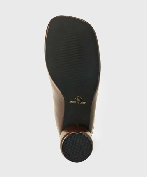 OPAQUE.CLIP / オペーク ドット クリップ サンダル | スクエアトゥチャンクミュール | 詳細5