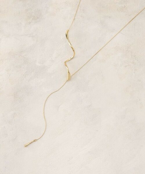 OPAQUE.CLIP / オペーク ドット クリップ ネックレス・ペンダント・チョーカー | ひねりメタルバースライドネックレス | 詳細1