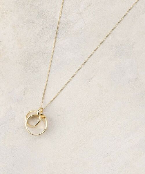 OPAQUE.CLIP / オペーク ドット クリップ ネックレス・ペンダント・チョーカー | ニュアンスメタルリングネックレス | 詳細1
