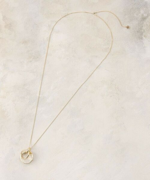 OPAQUE.CLIP / オペーク ドット クリップ ネックレス・ペンダント・チョーカー | ニュアンスメタルリングネックレス | 詳細2