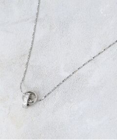 OPAQUE.CLIP / オペーク ドット クリップ ネックレス・ペンダント・チョーカー | 【2WAY】ダブルリングスライドネックレス