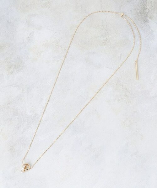 OPAQUE.CLIP / オペーク ドット クリップ ネックレス・ペンダント・チョーカー | 【2WAY】ダブルリングスライドネックレス | 詳細2