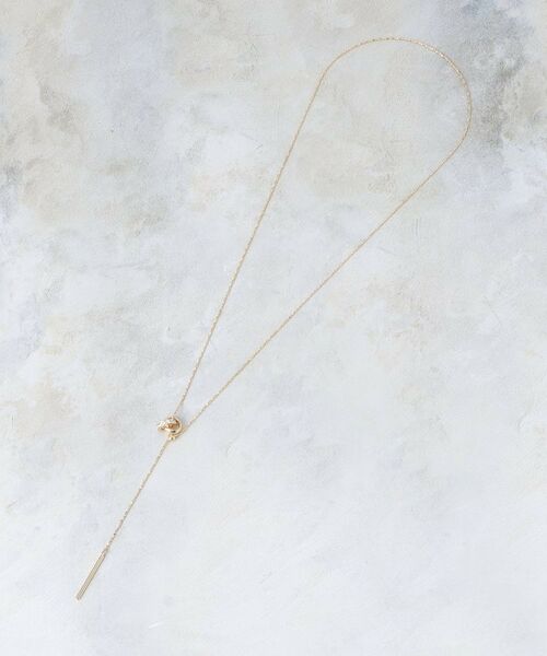 OPAQUE.CLIP / オペーク ドット クリップ ネックレス・ペンダント・チョーカー | 【2WAY】ダブルリングスライドネックレス | 詳細5