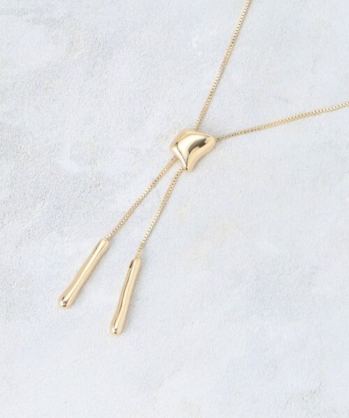 OPAQUE.CLIP / オペーク ドット クリップ ネックレス・ペンダント・チョーカー | ループタイ風スライドネックレス | 詳細1