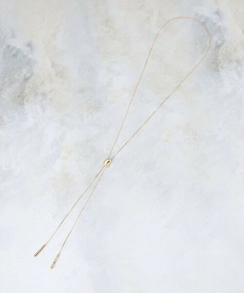 OPAQUE.CLIP / オペーク ドット クリップ ネックレス・ペンダント・チョーカー | ループタイ風スライドネックレス | 詳細2