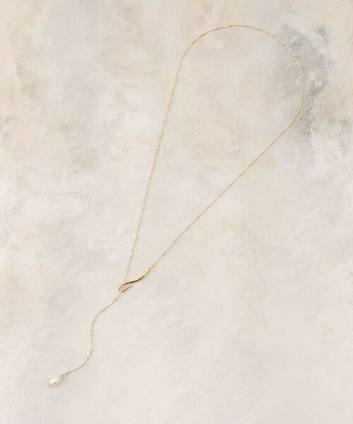 OPAQUE.CLIP / オペーク ドット クリップ ネックレス・ペンダント・チョーカー | 淡水パール×メタルバー スライドネックレス | 詳細2