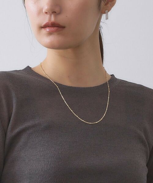 OPAQUE.CLIP / オペーク ドット クリップ ネックレス・ペンダント・チョーカー | 淡水パール×メタルバー スライドネックレス | 詳細4