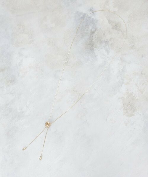 OPAQUE.CLIP / オペーク ドット クリップ ネックレス・ペンダント・チョーカー | うずまきメタルスライドネックレス | 詳細2