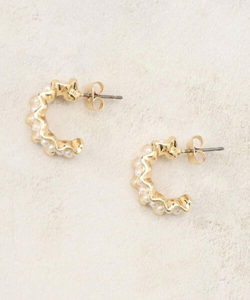 OPAQUE.CLIP / オペーク ドット クリップ ピアス・イヤリング | メタル×フェイクパールピアス | 詳細1