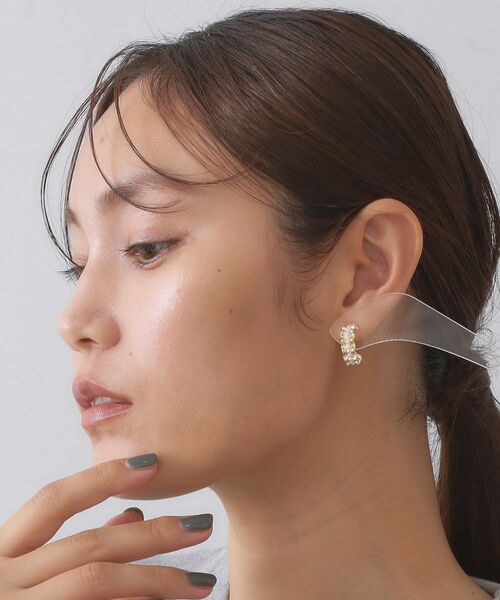 OPAQUE.CLIP / オペーク ドット クリップ ピアス・イヤリング | メタル×フェイクパールピアス | 詳細5