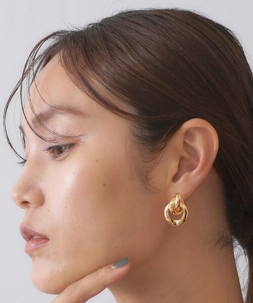 OPAQUE.CLIP / オペーク ドット クリップ ピアス・イヤリング | メタルリングピアス | 詳細5