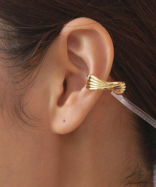 OPAQUE.CLIP / オペーク ドット クリップ ピアス・イヤリング | メタルレイヤード風イヤーカフ | 詳細4