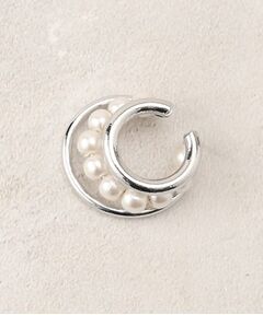 OPAQUE.CLIP / オペーク ドット クリップ ピアス・イヤリング | メタル×フェイクパールイヤーカフ