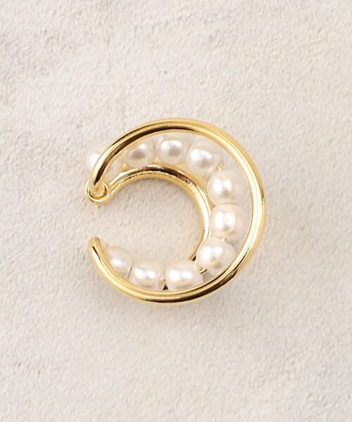 OPAQUE.CLIP / オペーク ドット クリップ ピアス・イヤリング | メタル×フェイクパールイヤーカフ | 詳細2