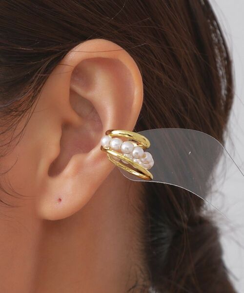 OPAQUE.CLIP / オペーク ドット クリップ ピアス・イヤリング | メタル×フェイクパールイヤーカフ | 詳細4