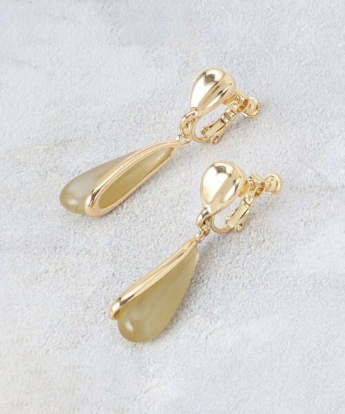 OPAQUE.CLIP / オペーク ドット クリップ ピアス・イヤリング | カラーしずくイヤリング | 詳細1