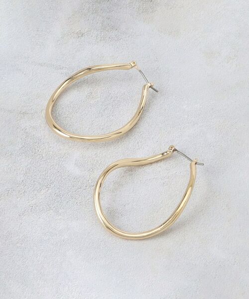 OPAQUE.CLIP / オペーク ドット クリップ ピアス・イヤリング | ワンタッチメタルフープビッグピアス | 詳細1