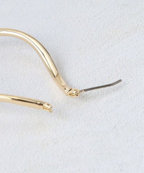 OPAQUE.CLIP / オペーク ドット クリップ ピアス・イヤリング | ワンタッチメタルフープビッグピアス | 詳細3