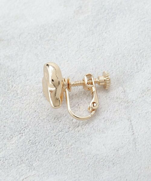 OPAQUE.CLIP / オペーク ドット クリップ ピアス・イヤリング | ニュアンスハートメタルイヤリング | 詳細3