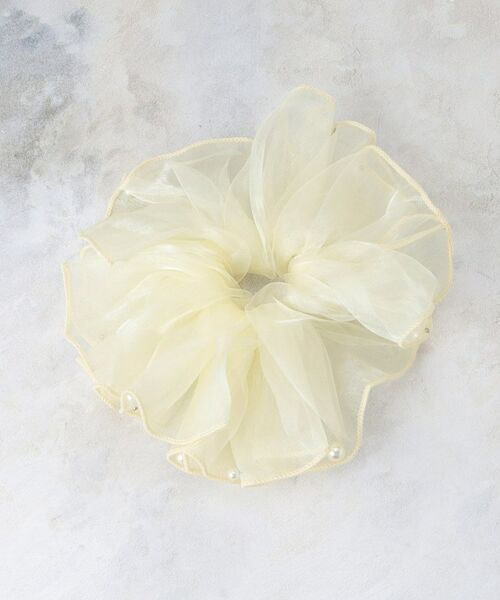 OPAQUE.CLIP / オペーク ドット クリップ ヘアアクセサリー | シアービッグシュシュ | 詳細1