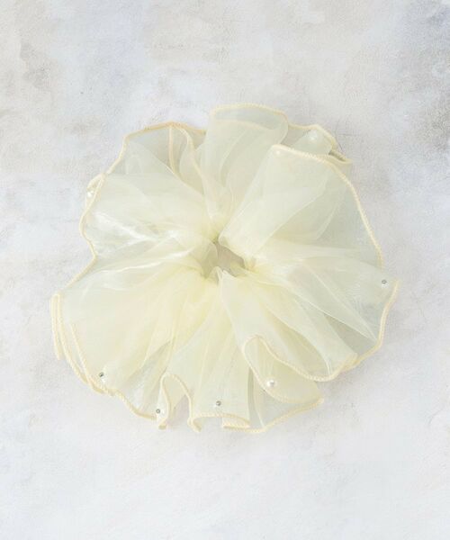 OPAQUE.CLIP / オペーク ドット クリップ ヘアアクセサリー | シアービッグシュシュ | 詳細2