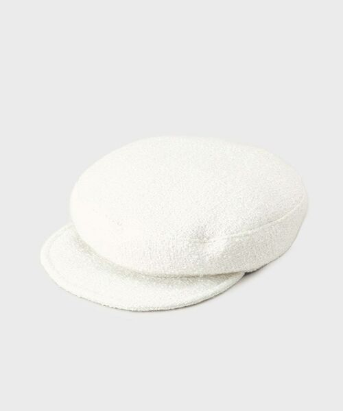 OPAQUE.CLIP / オペーク ドット クリップ ハンチング・キャスケット・ベレー帽 | ラメツイードキャスケット | 詳細1