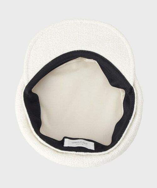 OPAQUE.CLIP / オペーク ドット クリップ ハンチング・キャスケット・ベレー帽 | ラメツイードキャスケット | 詳細4