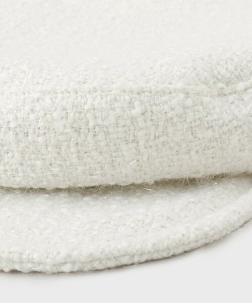 OPAQUE.CLIP / オペーク ドット クリップ ハンチング・キャスケット・ベレー帽 | ラメツイードキャスケット | 詳細6