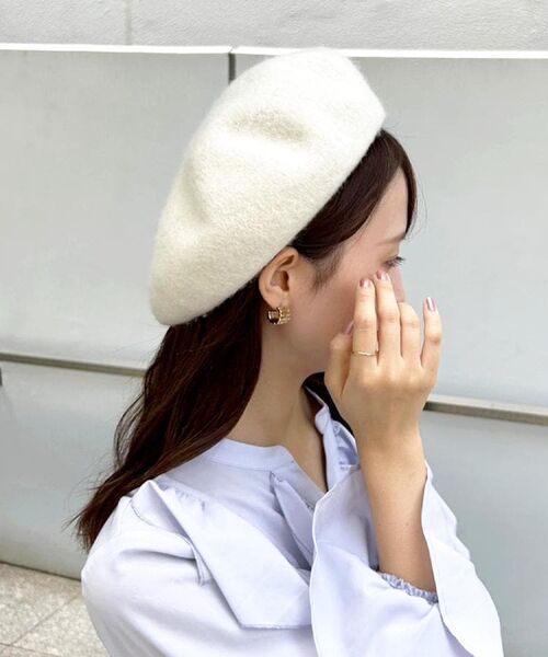 OPAQUE.CLIP / オペーク ドット クリップ ハンチング・キャスケット・ベレー帽 | ラメ入りベレー帽 | 詳細8