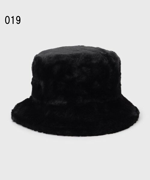 OPAQUE.CLIP / オペーク ドット クリップ ハット | 【リバーシブル】フェイクムートン×フェイクファーバケットハット | 詳細4