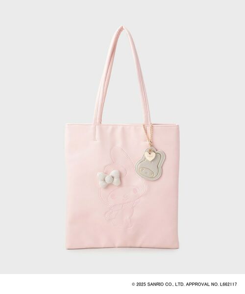 OPAQUE.CLIP / オペーク ドット クリップ トートバッグ | 【マイメロディ】刺繍A4トートバッグ | 詳細1