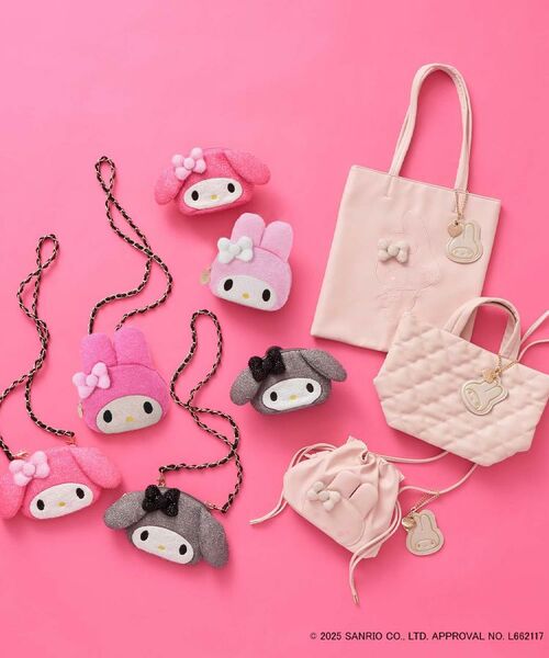 OPAQUE.CLIP / オペーク ドット クリップ トートバッグ | 【マイメロディ】刺繍A4トートバッグ | 詳細14