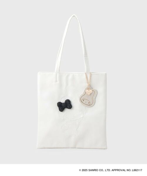 マイメロディ】刺繍A4トートバッグ （トートバッグ）｜OPAQUE