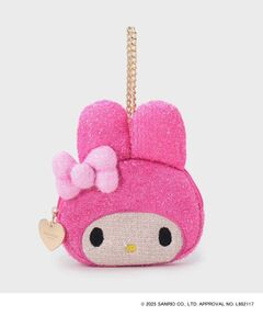 OPAQUE.CLIP / オペーク ドット クリップ ポーチ | 【マイメロディ】フェイス型キラキラポーチチャーム