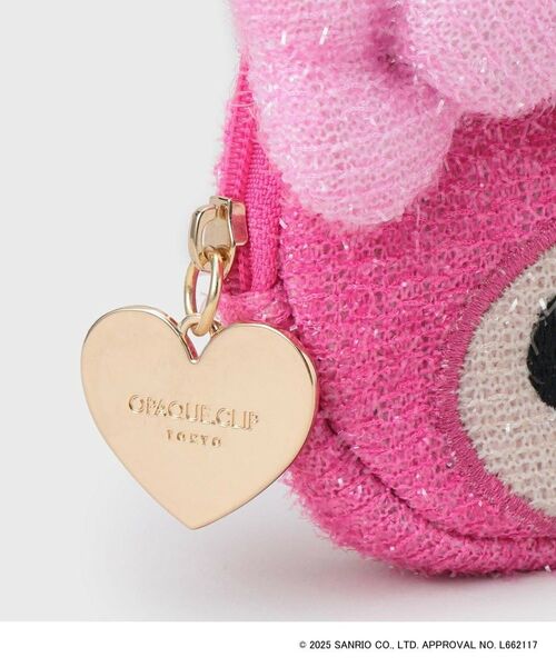 OPAQUE.CLIP / オペーク ドット クリップ ポーチ | 【マイメロディ】フェイス型キラキラポーチチャーム | 詳細5