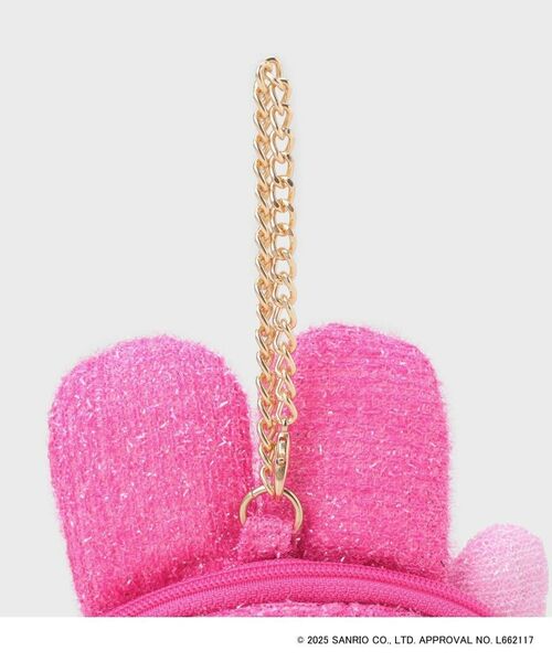 OPAQUE.CLIP / オペーク ドット クリップ ポーチ | 【マイメロディ】フェイス型キラキラポーチチャーム | 詳細6