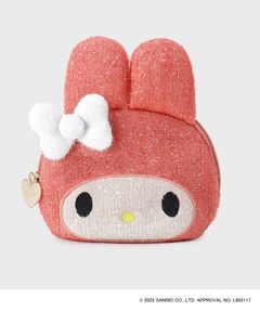 OPAQUE.CLIP / オペーク ドット クリップ ポーチ | 【マイメロディ】フェイス型キラキラシェルポーチ