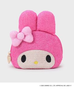 OPAQUE.CLIP / オペーク ドット クリップ ポーチ | 【マイメロディ】フェイス型キラキラシェルポーチ