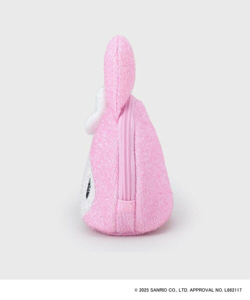 OPAQUE.CLIP / オペーク ドット クリップ ポーチ | 【マイメロディ】フェイス型キラキラシェルポーチ | 詳細2