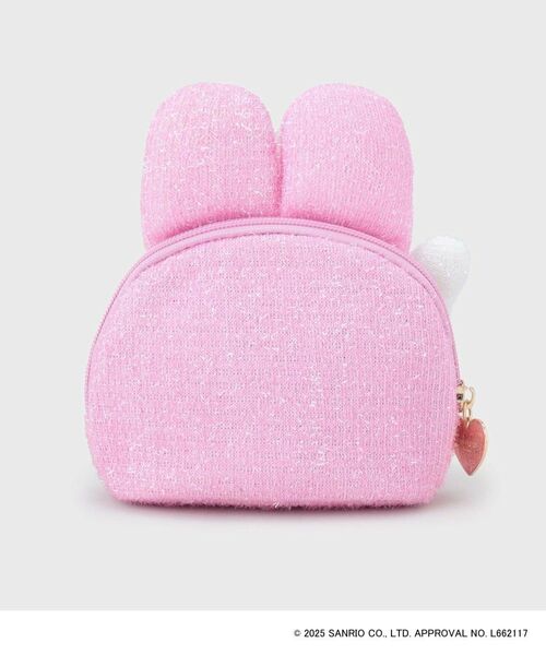 OPAQUE.CLIP / オペーク ドット クリップ ポーチ | 【マイメロディ】フェイス型キラキラシェルポーチ | 詳細3