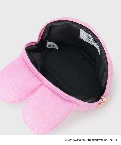 OPAQUE.CLIP / オペーク ドット クリップ ポーチ | 【マイメロディ】フェイス型キラキラシェルポーチ | 詳細4