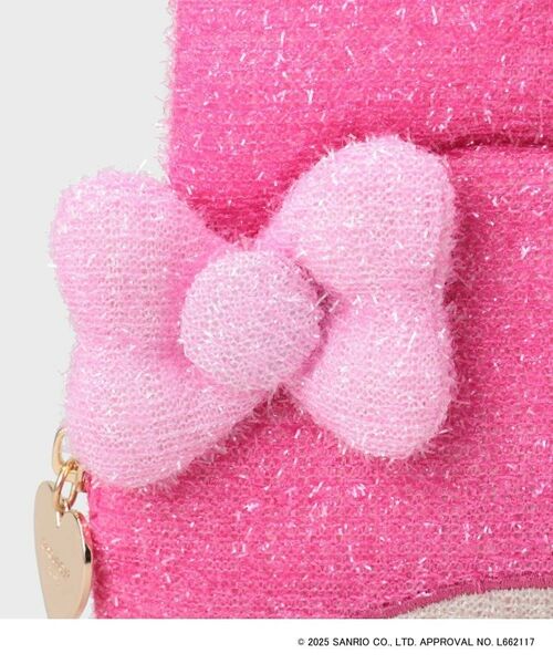 OPAQUE.CLIP / オペーク ドット クリップ ショルダーバッグ | 【マイメロディ】フェイス型2WAYキラキラミニショルダー | 詳細10