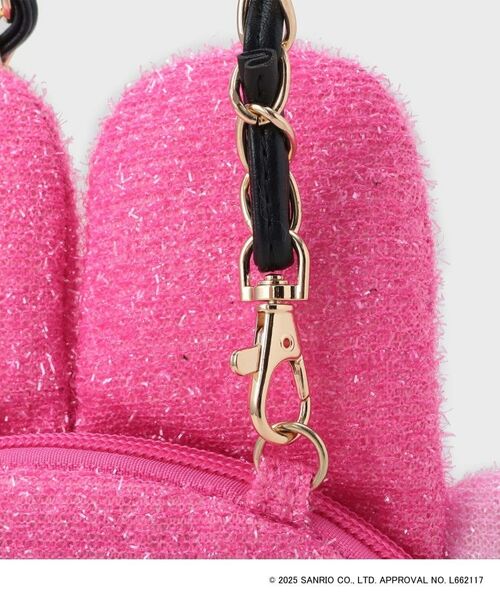 OPAQUE.CLIP / オペーク ドット クリップ ショルダーバッグ | 【マイメロディ】フェイス型2WAYキラキラミニショルダー | 詳細12