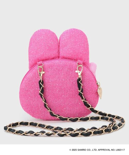 OPAQUE.CLIP / オペーク ドット クリップ ショルダーバッグ | 【マイメロディ】フェイス型2WAYキラキラミニショルダー | 詳細3